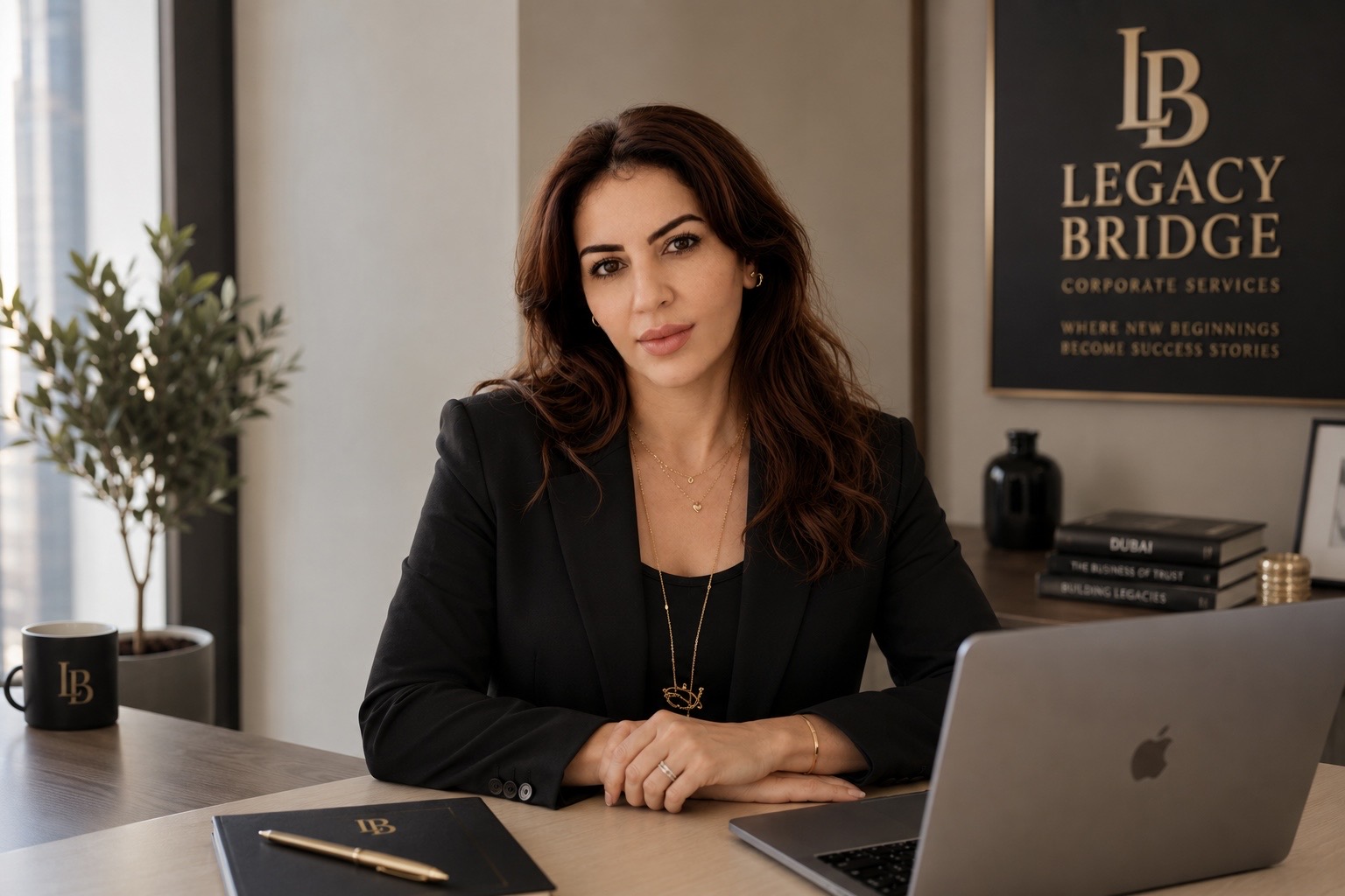 Amina Ahizoun, founder of Legacy Bridge Corporate Services